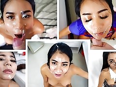 Thai Upper classes Win out over Facial cumshot Compilation